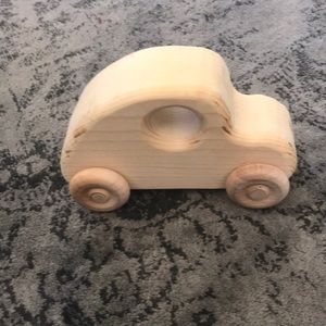 Handmade wooden car